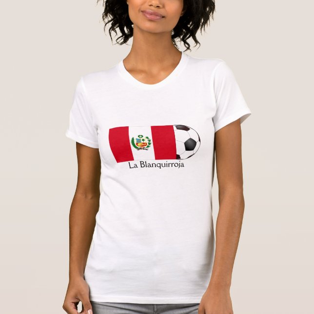 Camiseta Perú "La Blanquirroja" (Anverso)