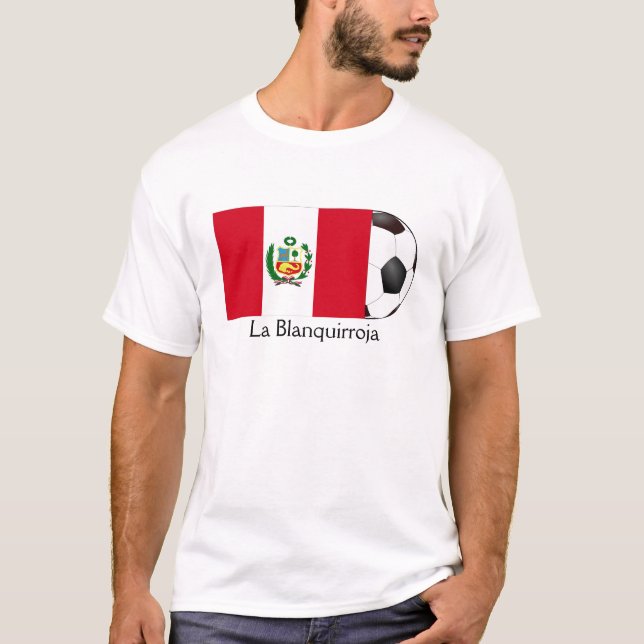 Camiseta Perú "La Blanquirroja" (Anverso)
