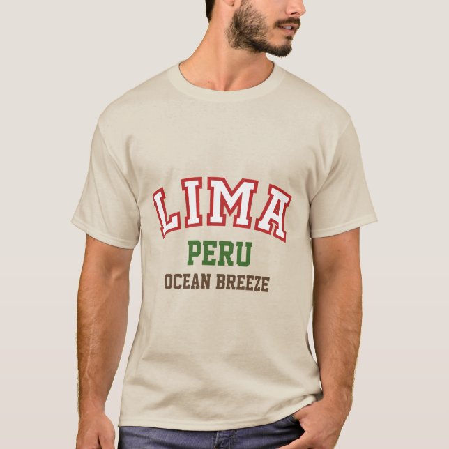 Camiseta Peru Light Style T-Shirt (Anverso)