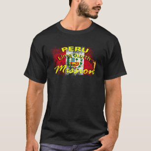 Camiseta Perú Lima Norte Mormón Misión SUD Misionero Ide