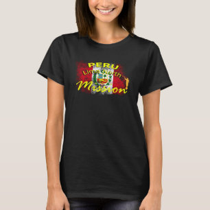Camiseta Perú Lima Norte Mormón Misión SUD Misionero Ide