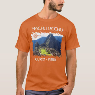 Camiseta Perú Machu Picchu Cusco Cuzco Llama Hombres Mujere