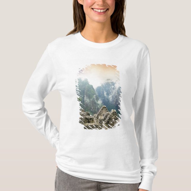 Camiseta Perú, Machu Picchu, la antigua ciudad perdida de (Anverso)