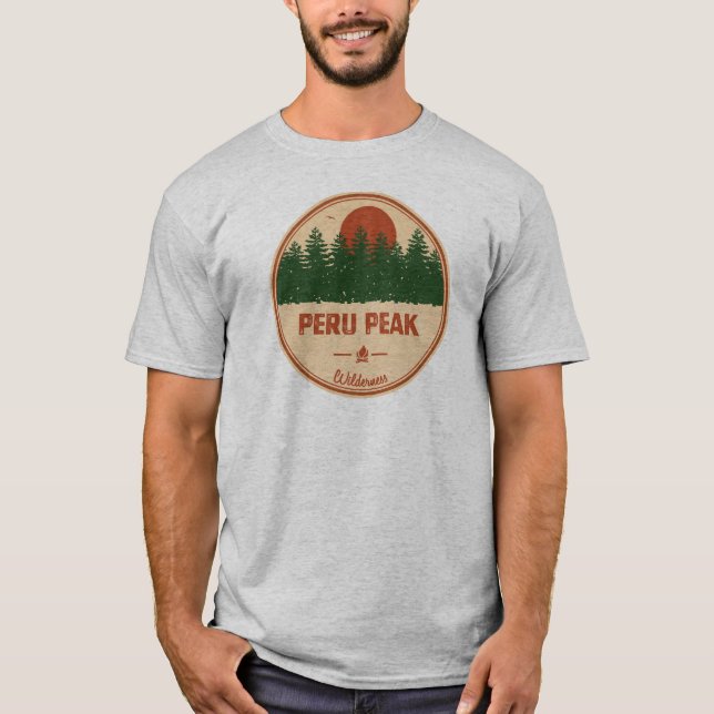 Camiseta Peru Peak Wilderness Vermont (Anverso)