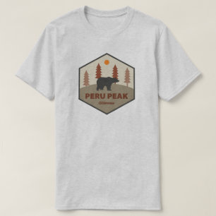 Camiseta Peru Peak Wilderness Vermont Oso