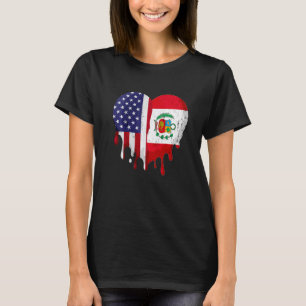 Camiseta Perú: Perú Fla, un mes de la herencia hispana peru