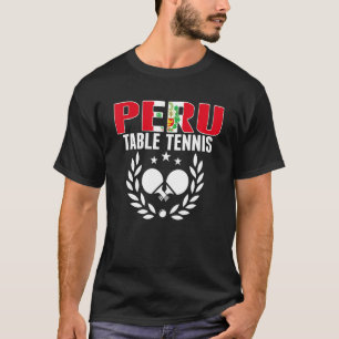 Camiseta Perú: Pie de ping pong en Perú