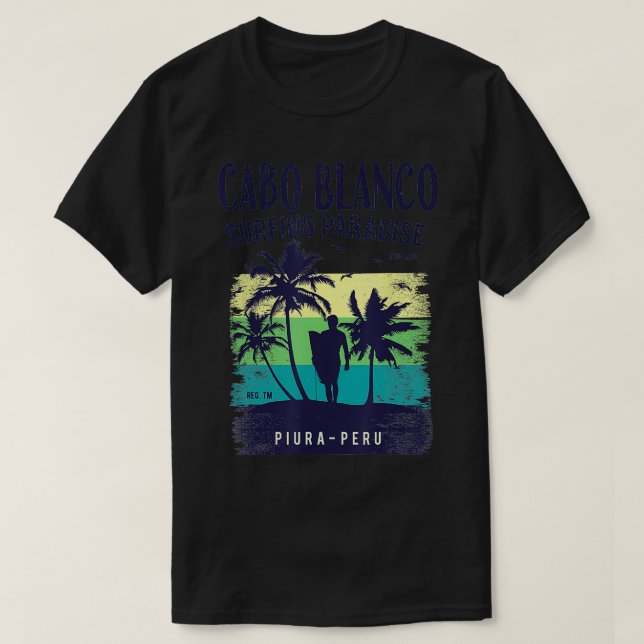 Camiseta Perú Piura Cabo Blanco (Diseño del anverso)