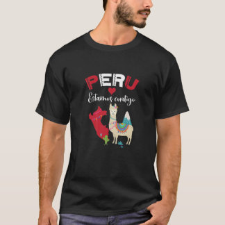 Camiseta Perú: Regalo Por El Amor Peruano Estamos Contigo