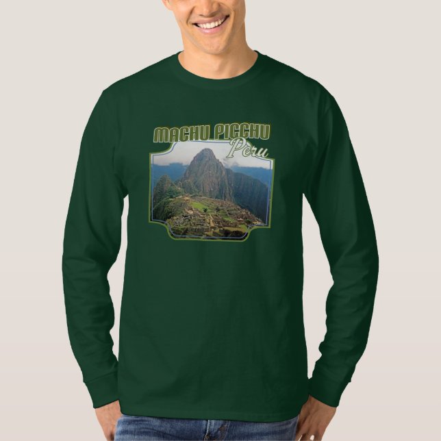 Camiseta Perú Ruinas Machu Picchu - Huayna Picchu (Anverso)