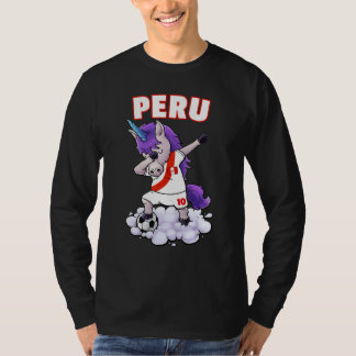 Camiseta Peru Soccer Peruavian Futbol Football Dabbing For