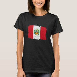 Camiseta Perú Vintage Bandera Peruana Orgullo Peruano