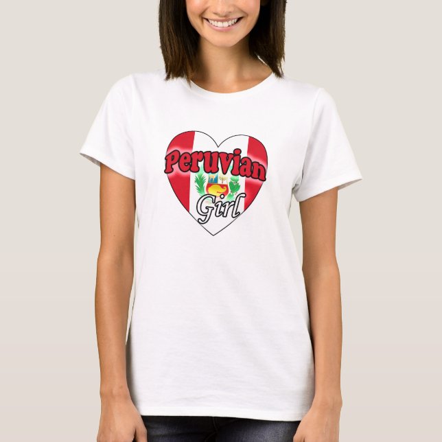 Camiseta Peruvian Girl (Anverso)