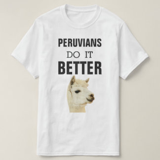 Camiseta Peruvians mejora con alpaca