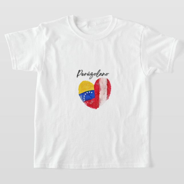 Camiseta “Peruzolano” – Orgullo Perú-Venezuela (Distribución)