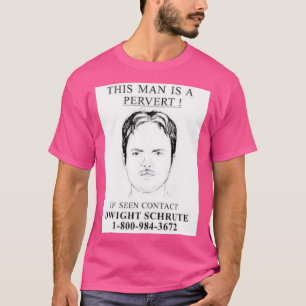 Camiseta pervertido dwight