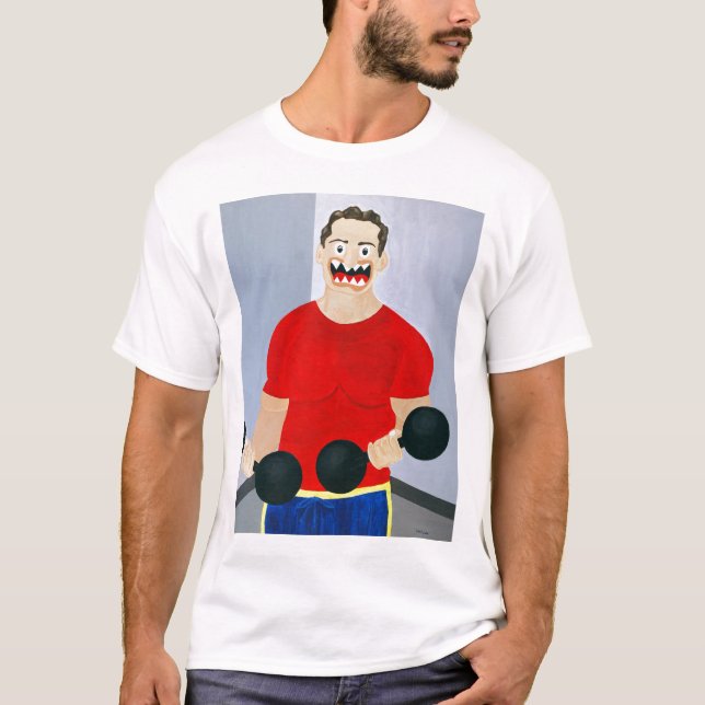 Camiseta Pesa de gimnasia (Anverso)