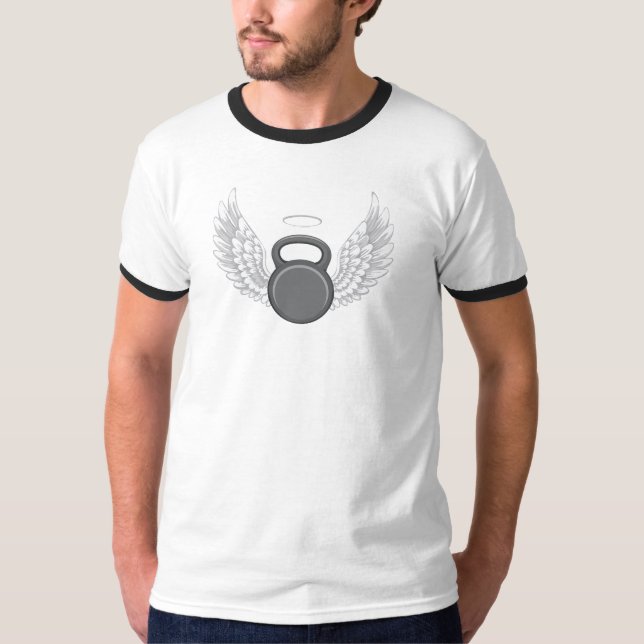 Camiseta Pesa Rusa Cielo (Anverso)