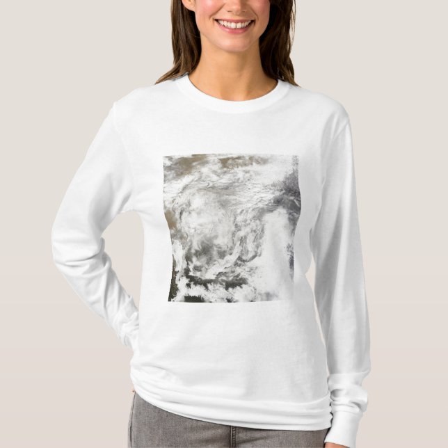 Camiseta Pesada nevada en China (Anverso)