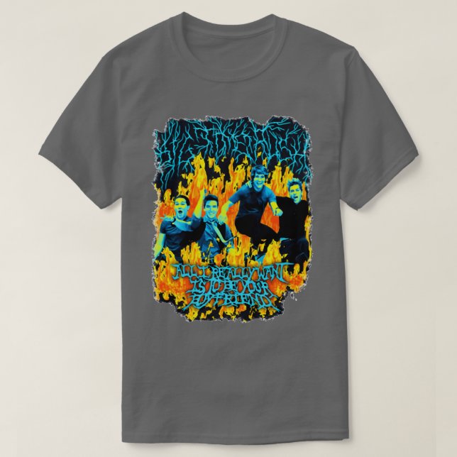 Camiseta Pesada pesada metalizado (Diseño del anverso)