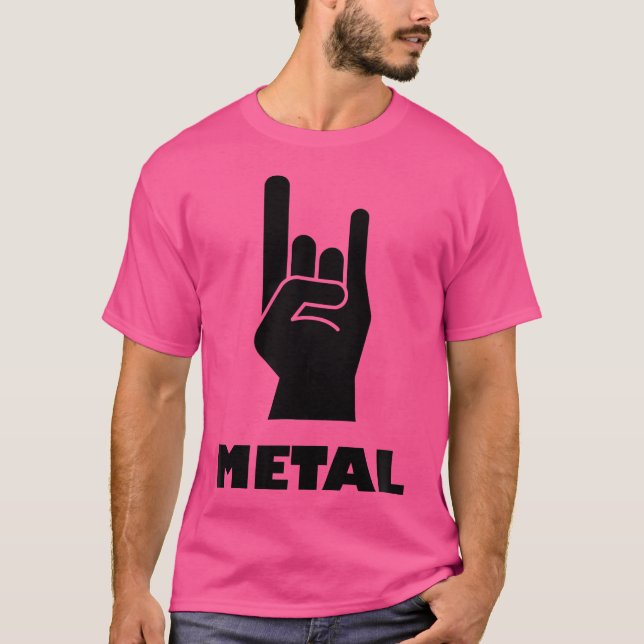 Camiseta Pesado Metalizado (Anverso)