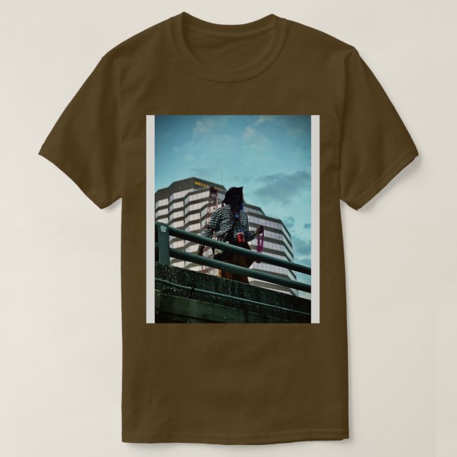 Camiseta Pesar, rodar e ir a TShirt (Diseño del anverso)