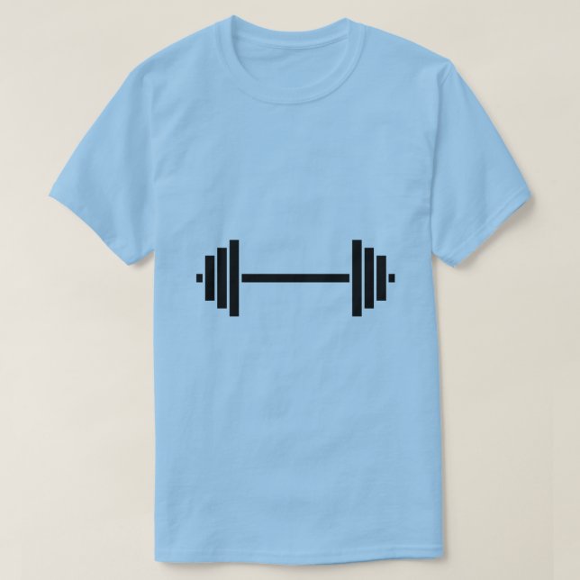 Camiseta Pesas (Diseño del anverso)