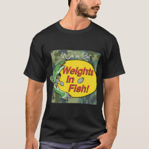 Camiseta Pesas En Pescado - Estampado De Camuflaje