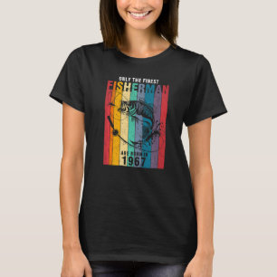 Camiseta Pesca 1967 55º cumpleaños 96 años pescador