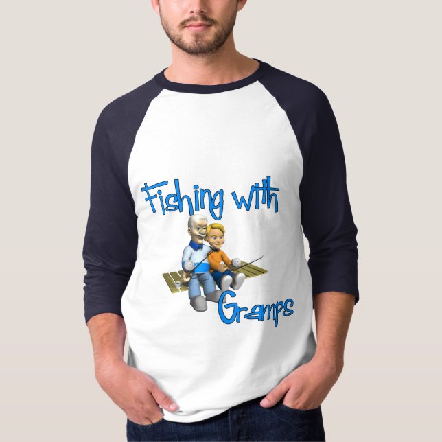Camiseta Pesca a cuestas con gamberros (Anverso)