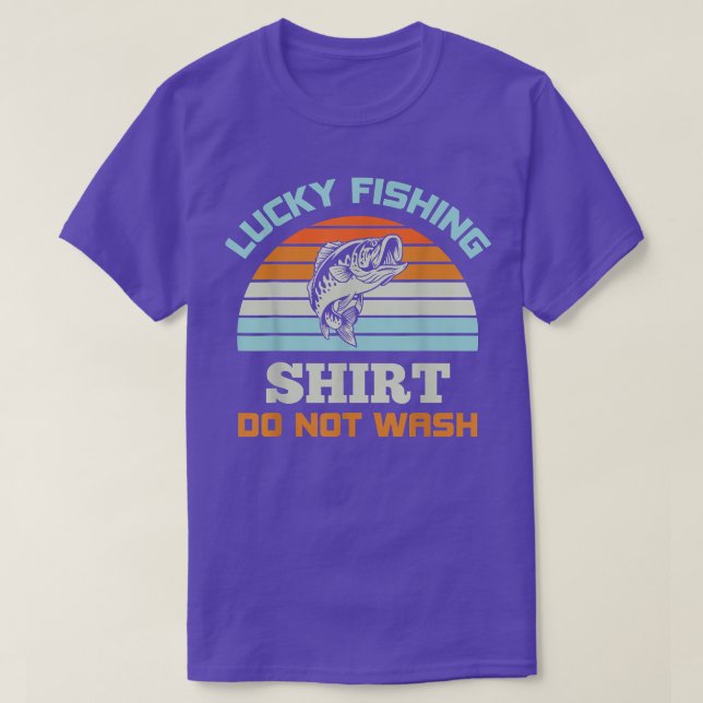 Camiseta Pesca afortunadaNo lavar 631  (Diseño del anverso)