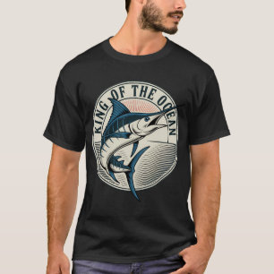 Camiseta Pesca alienígena retro vintage
