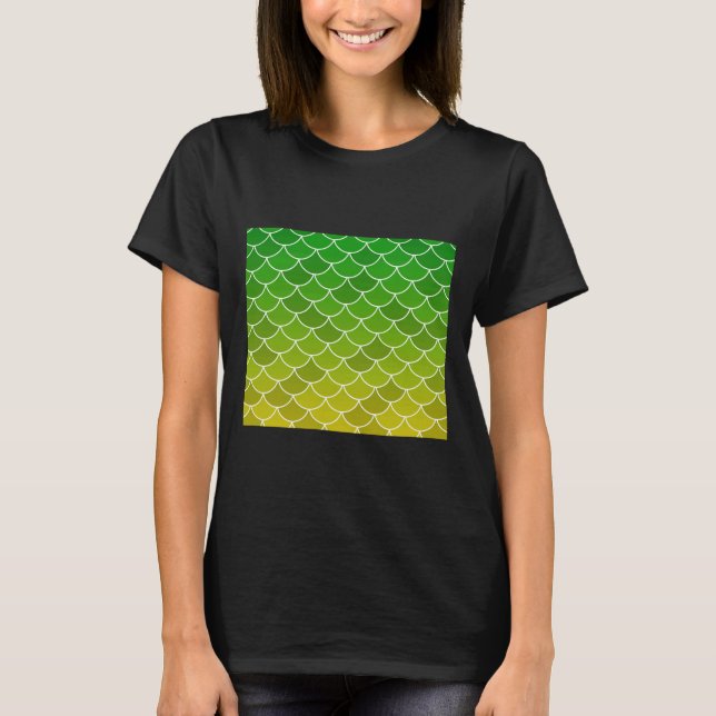 Camiseta Pesca amarilla larga (Anverso)