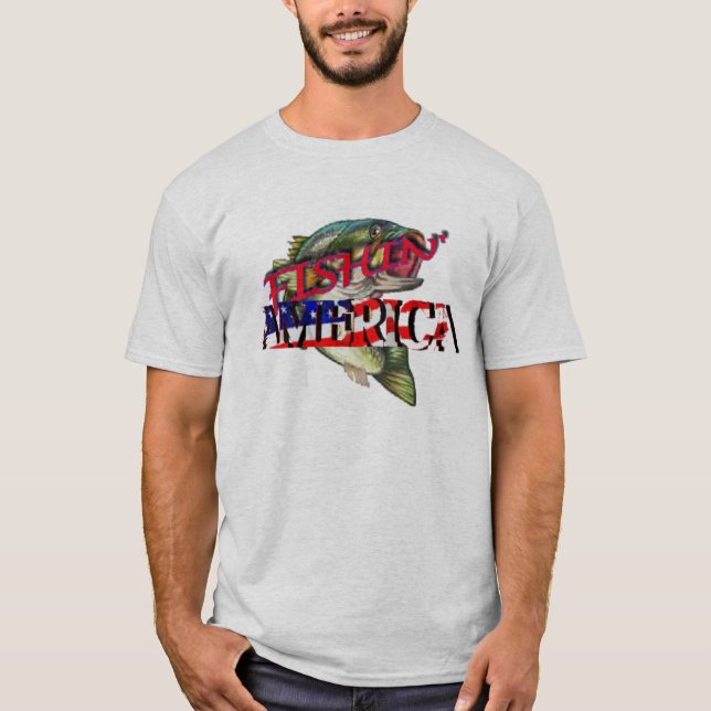 Camiseta Pesca América (Anverso)