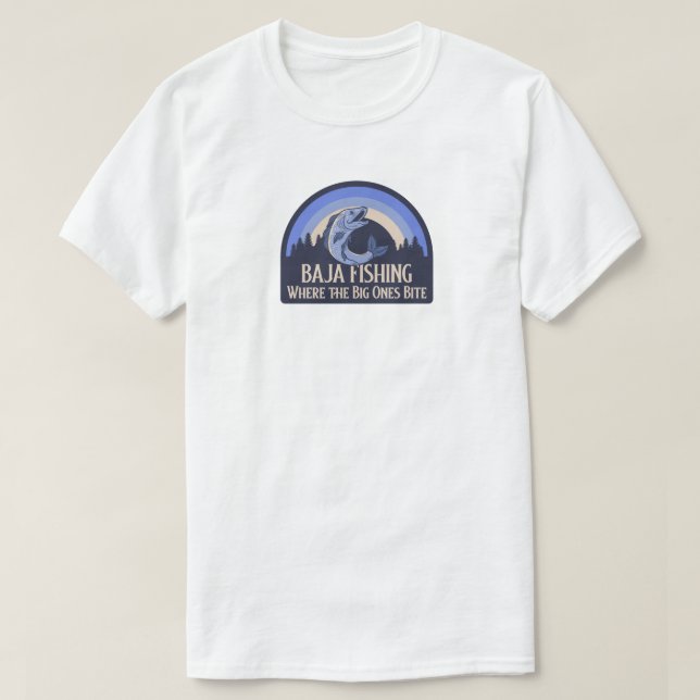 Camiseta Pesca baja (Diseño del anverso)
