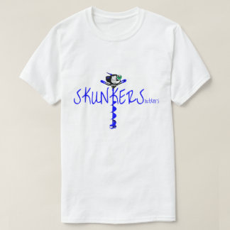 Camiseta Pesca básica del hielo del TALADRO de Skunkers
