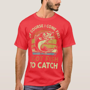 Camiseta Pesca Básica Por Supuesto Que Cité Rápidamente A L