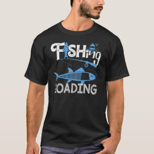 Camiseta Pesca Cargando Pescador Pescador Día del Padre ART