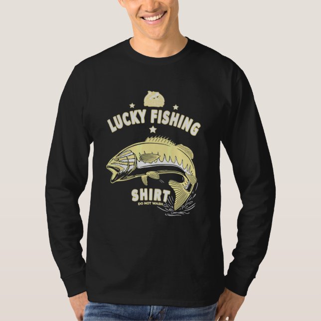 Camiseta Pesca con amor a los pescadores - Pesca con suerte (Anverso)