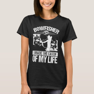 Camiseta Pesca con Arco Matrimonio Captura de mi Vida Novio