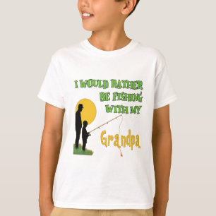 Camiseta Pesca con el abuelo