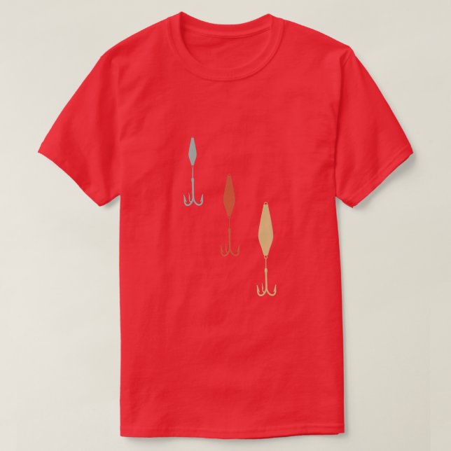 Camiseta Pesca con gancho de mar profundo (Diseño del anverso)