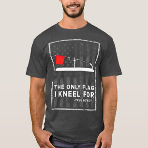Camiseta Pesca Con Hielo Sube La Única Bandera Por La Que 