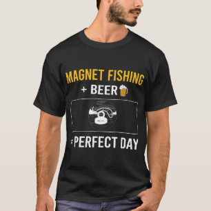 Camiseta Pesca con imán en el Día de la Cerveza