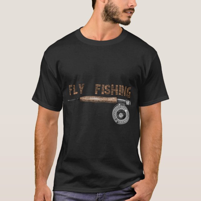 Camiseta Pesca con mosca (Anverso)