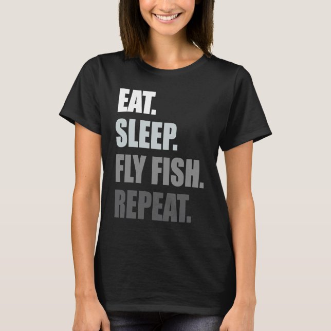 Camiseta Pesca con Mosca (Anverso)