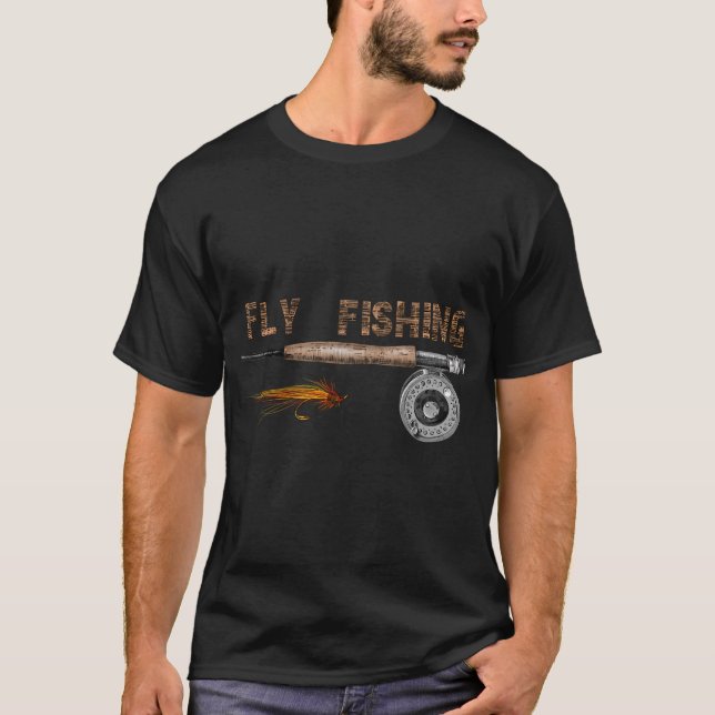 Camiseta Pesca con mosca (Anverso)