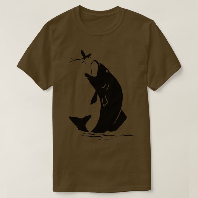 Camiseta Pesca con mosca (Diseño del anverso)