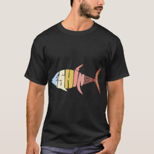 Camiseta Pesca con Mosca al Atardecer
