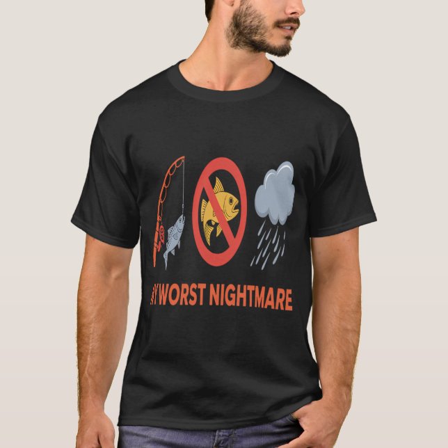 Camiseta Pesca con Mosca al Atardecer (Anverso)